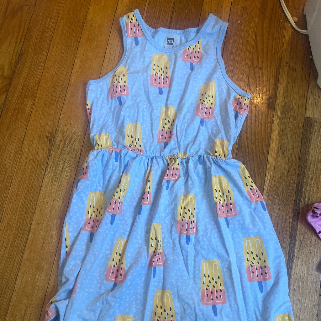 Yea Collection Ice Cream Hi Low Dress